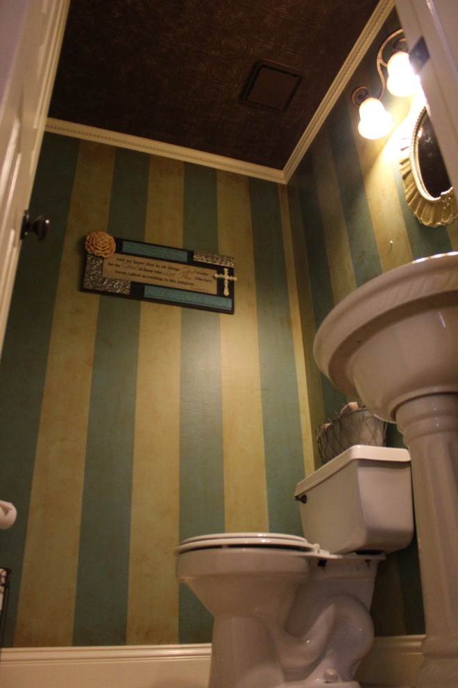 Idéer för ett retro badrum