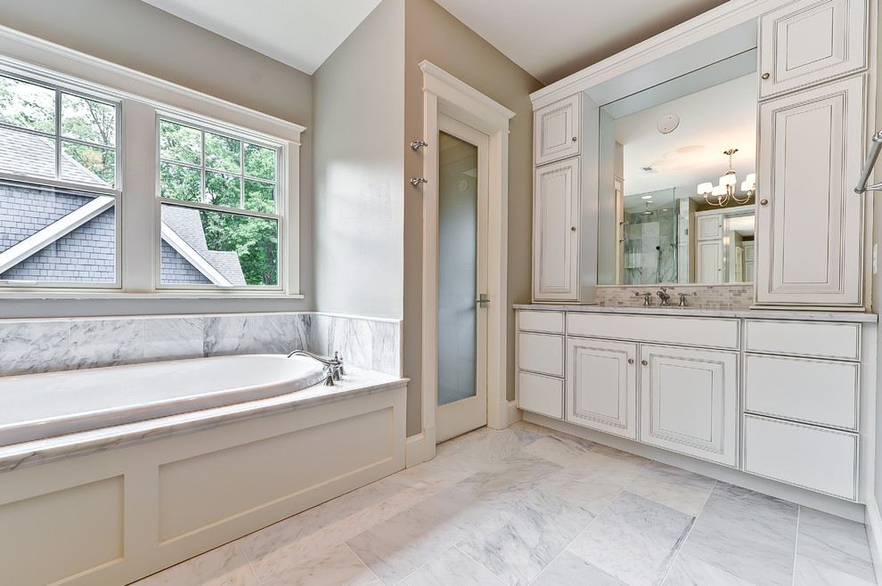 Inspiration for a timeless bathroom remodel in DC Metro