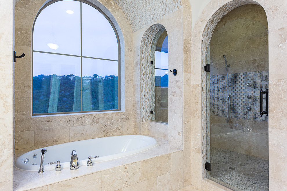 Vista Mountain Drive Mediterranean Bathroom Austin by Lohr