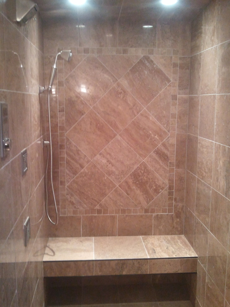 walk in showers - Traditional - Bathroom - Other - by Hiatt Custom ...