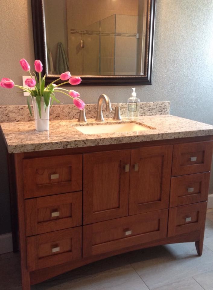 Wallingford Collection Bathroom Vanity Remodel - Traditional - Bathroom ...