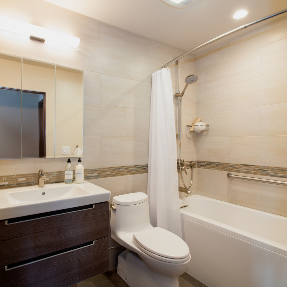 Wallingford Guest Bath Transitional Bathroom Seattle by