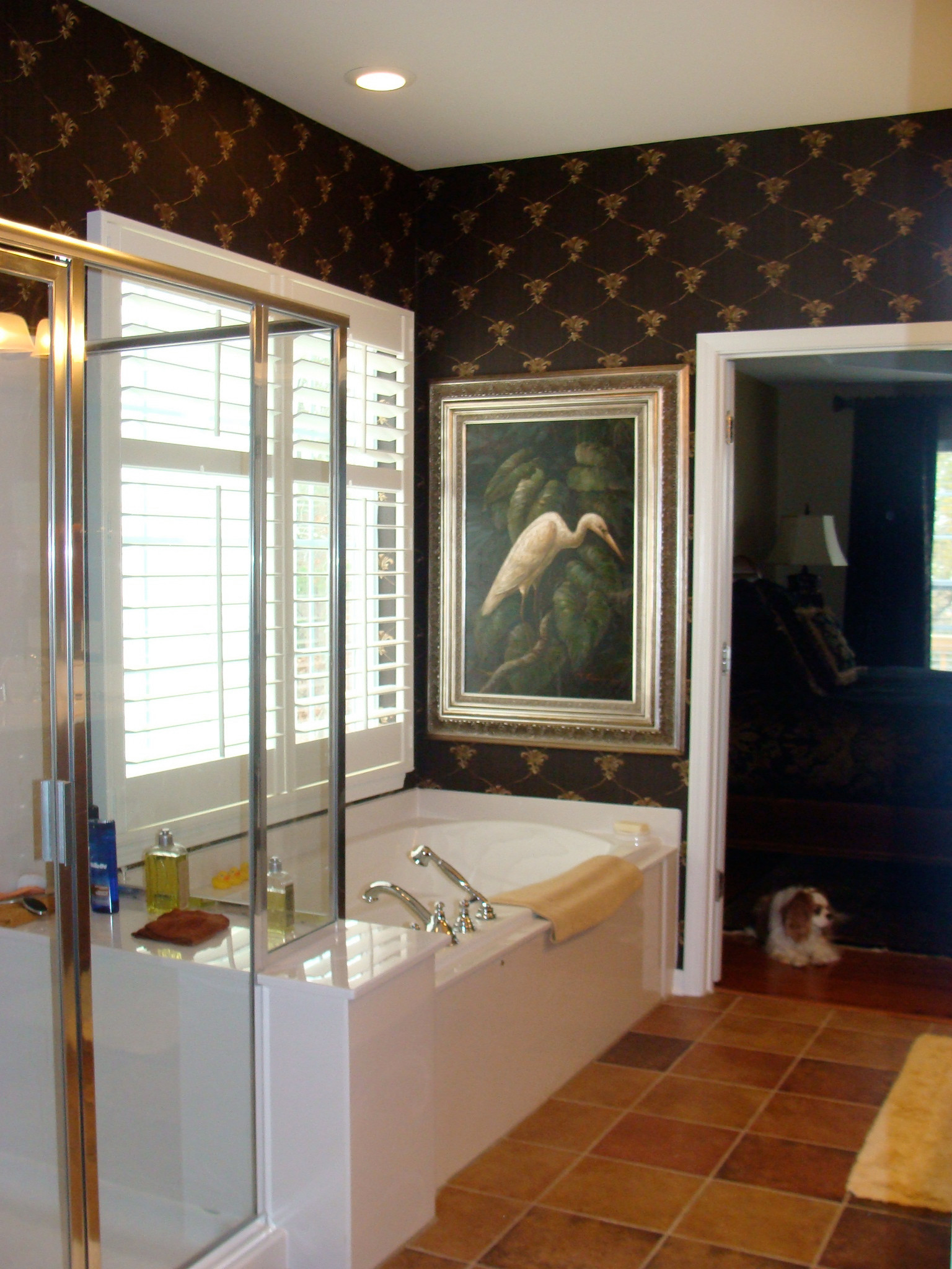 CHANEL INSPIRED BATHROOM Nicholas Rosaci Interiors - Traditional