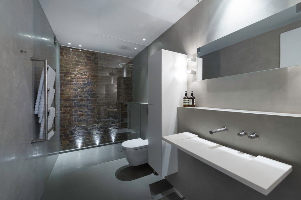 Photo of an urban bathroom in London.