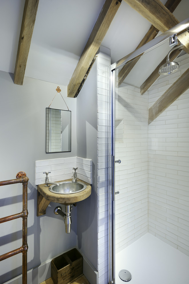 Источник вдохновения для домашнего уюта: ванная комната в стиле шебби-шик