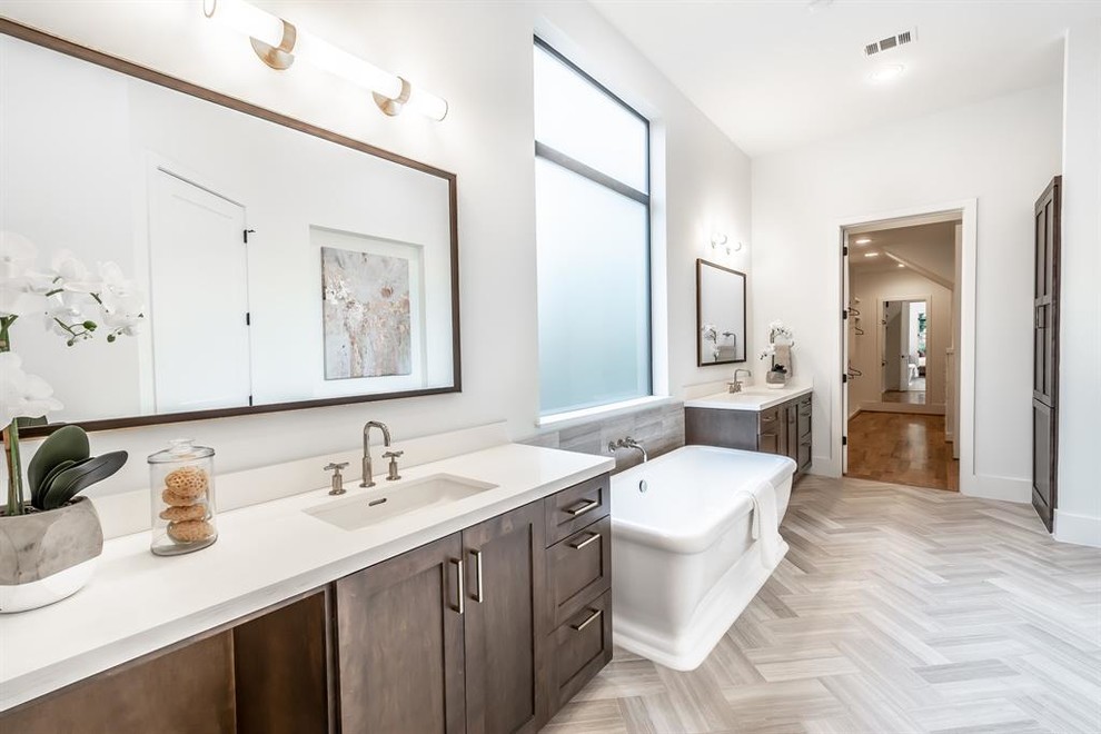 Waring Home - Transitional - Bathroom - Houston - by Unika Homes | Houzz