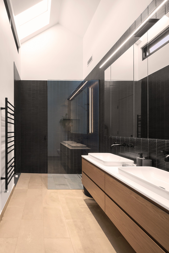 Example of a trendy bathroom design in Perth