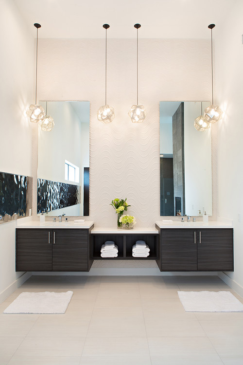 stylish Bathroom Vanities in contemporary bathroom