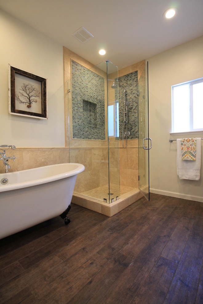 Waterfront Transitional Coast Beach Style Bathroom Sacramento