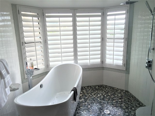 Waterproof Bathroom Window Treatments, Water Resistant Bathroom Window Curtains