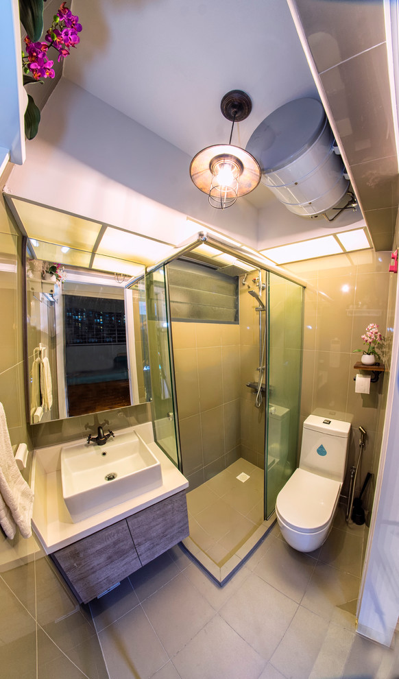 Example of a danish bathroom design in Singapore