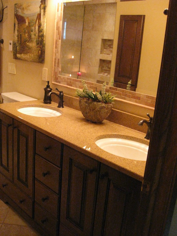 Waukesha Tuscan Master Bathroom Remodel Traditional Bathroom