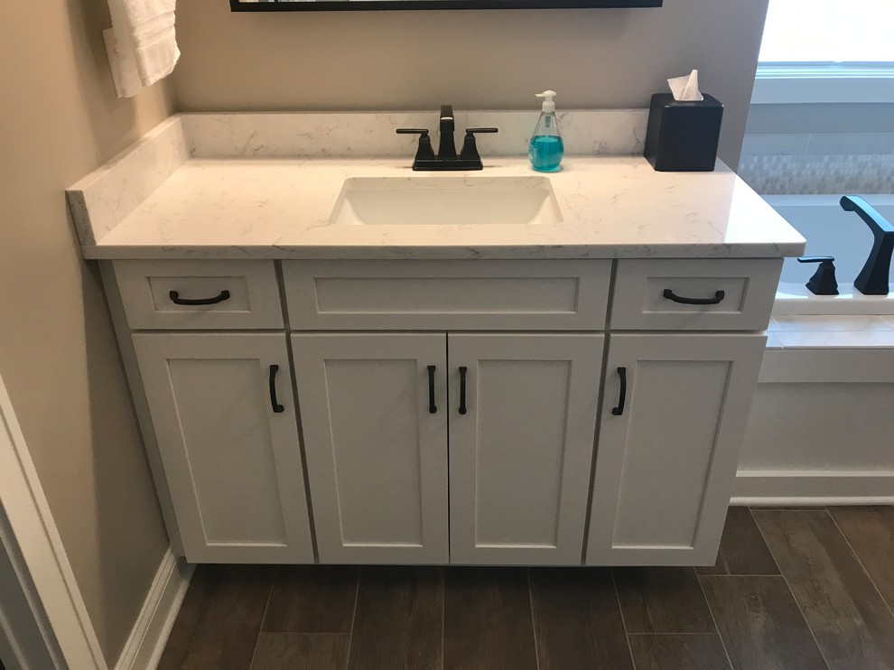 Waypoint Cabinetry- 410F Painted Linen Finish - Bathroom - Indianapolis ...