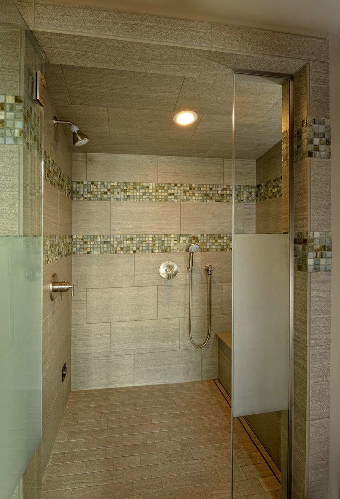 Contemporary bathroom in Seattle.