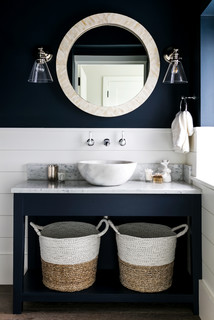 34+ Blue Bathroom Vanity Ideas ( BEACHY VIBES ) - Vanities