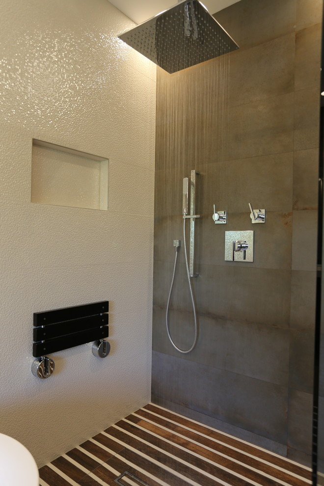 West University Master Bathroom Houston, Texas 2015 Contemporary