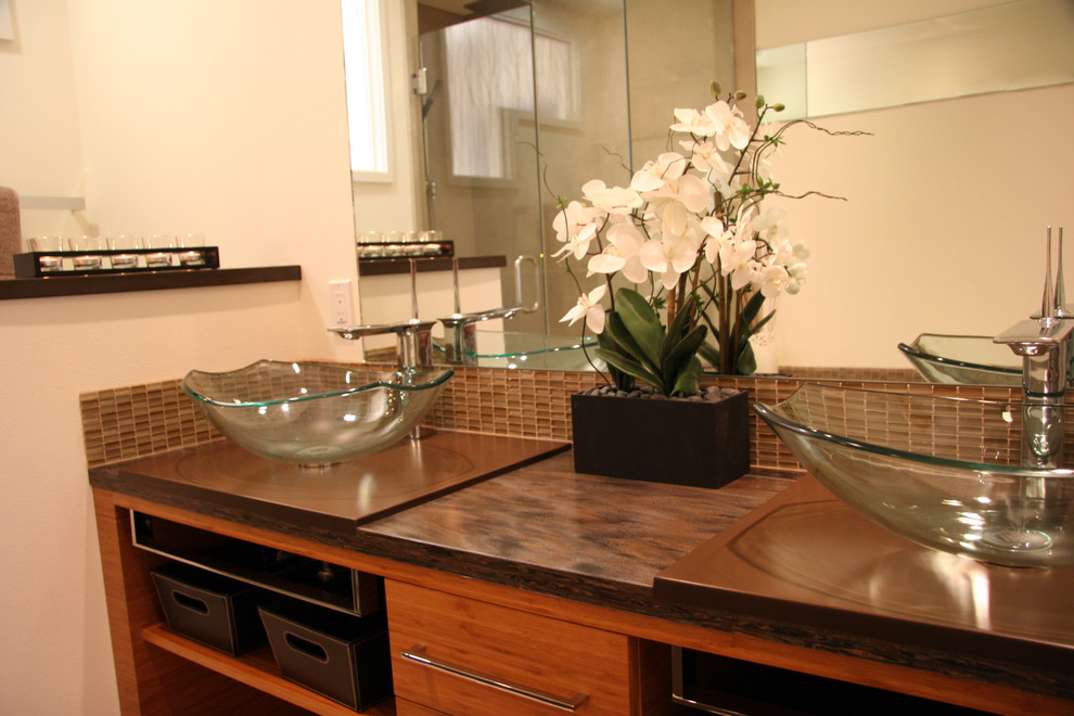 Westchester Lagoon Master Bathroom remodel Asian Bathroom Other