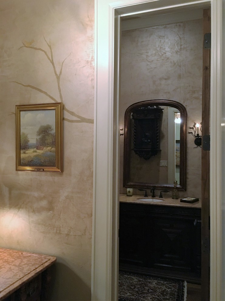Inspiration for a victorian bathroom in Dallas.
