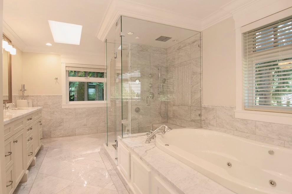 Inspiration for a timeless bathroom remodel in Vancouver