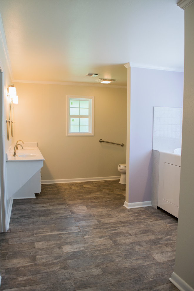 Wheelchair Accessible Master Bathroom - Transitional - Bathroom - Other ...