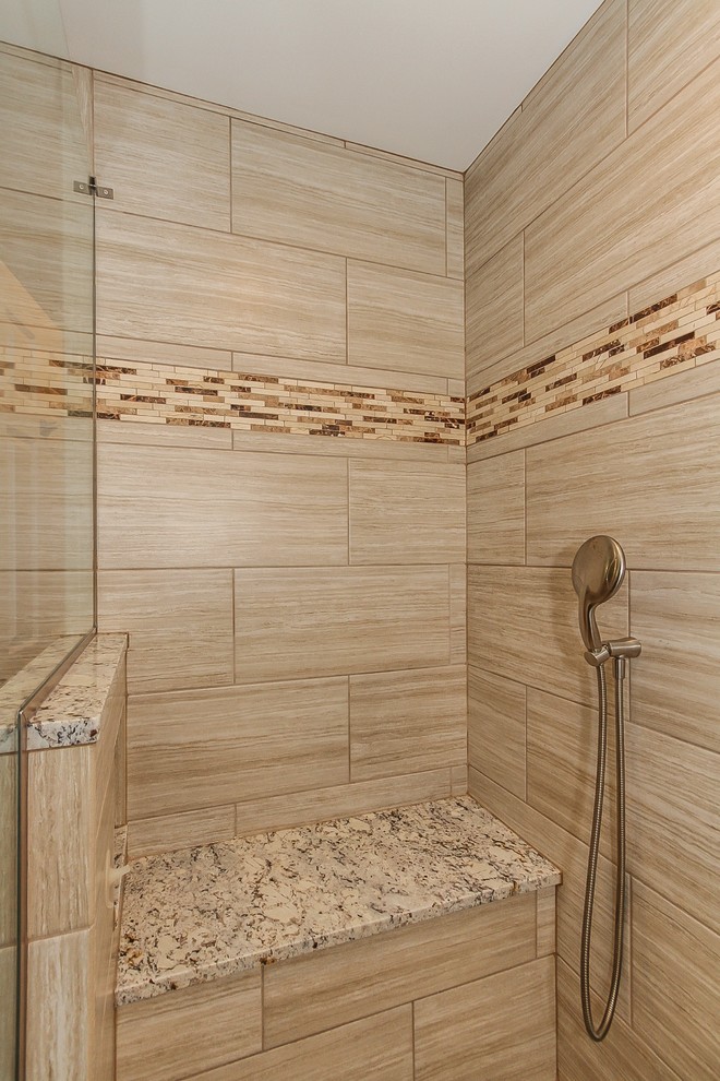 Wheeling Traditional Master Bathroom Bathroom Chicago by Patrick