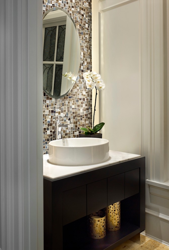 Design ideas for a classic bathroom in Vancouver.