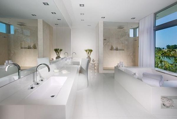 Modern Bathroom Miami Houzz Au, Bathrooms In White House