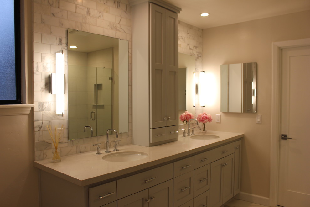 White Oak - Modern - Bathroom - San Luis Obispo - by IMC Building | Houzz