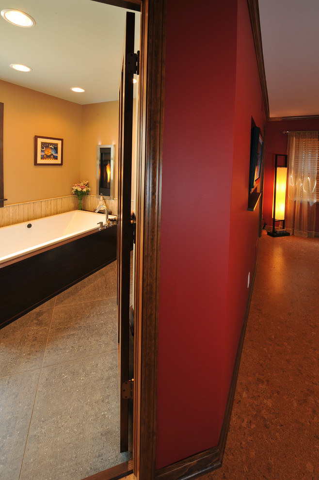 Whitefish Bay Master Bathroom Remodel Contemporary Bathroom