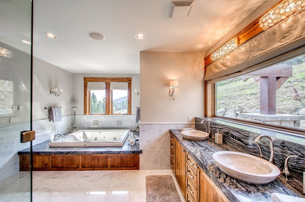 Whitewater Falls Rustic Bathroom Boise by Interior Expressions