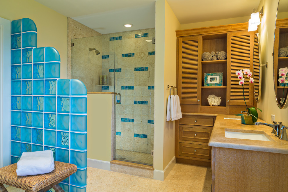 Whole House Renovation - Before & After - Tropical - Bathroom - Miami