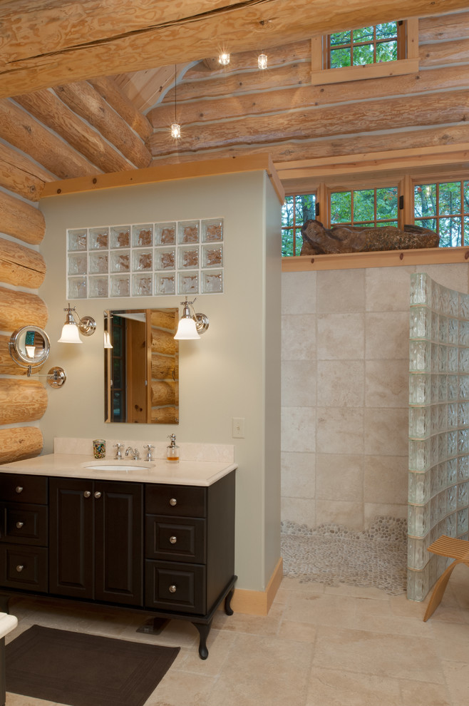 This is an example of a rustic bathroom in Other.