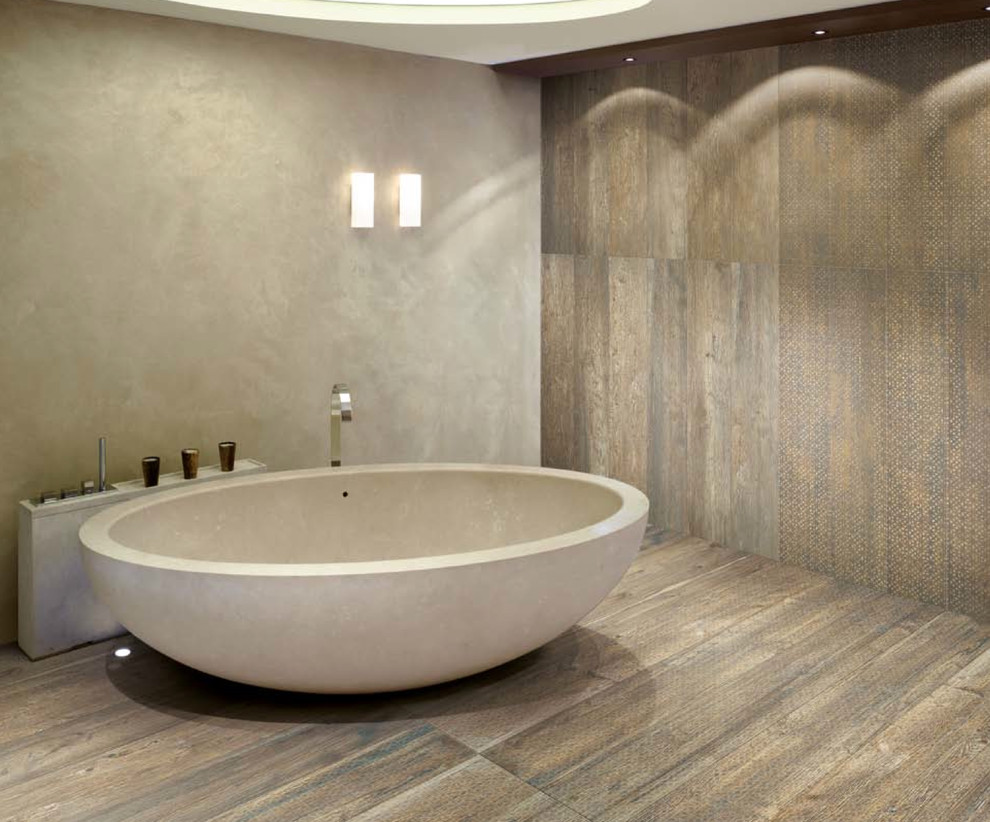 Bathroom - contemporary bathroom idea in Los Angeles