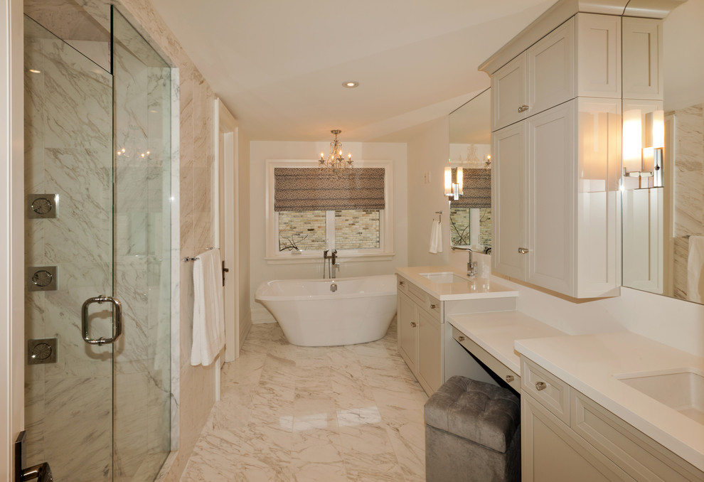 Woodland Hills - Transitional - Bathroom - Los Angeles - by Levi Design ...