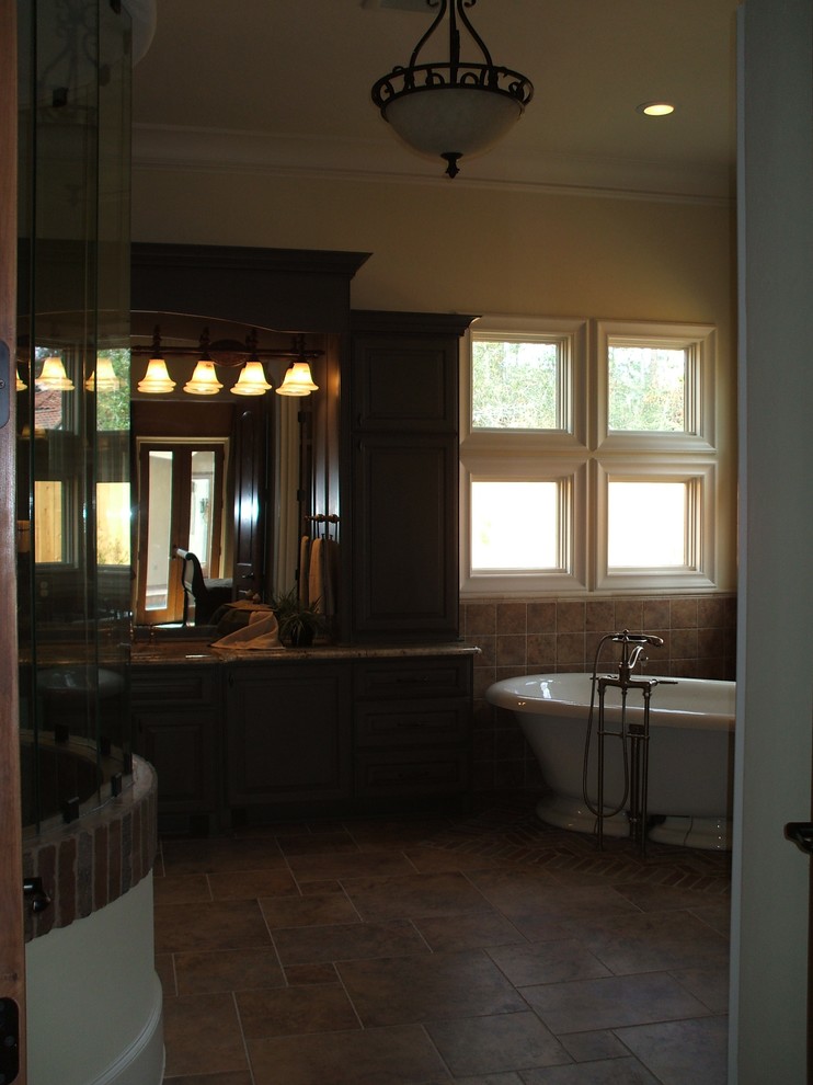 Woodlands Traditional Bathroom Houston by Bunker Hill Design