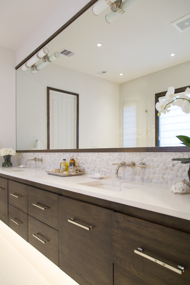 Woodlands Remodel From Traditional To Contemporary Contemporary