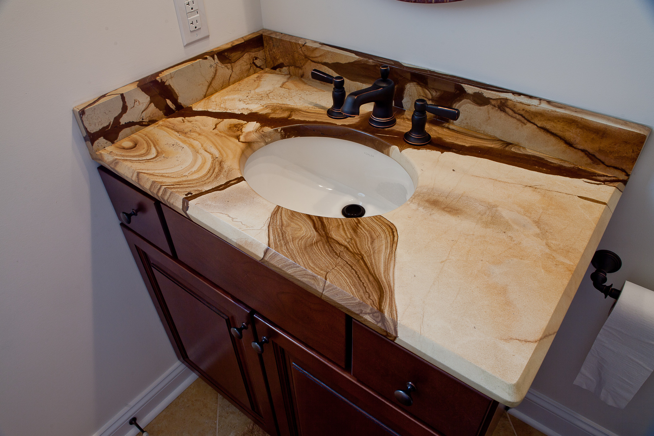 Woodstone Granite Bath Vanity Contemporary Bathroom Dc Metro By Granite Grannies Houzz