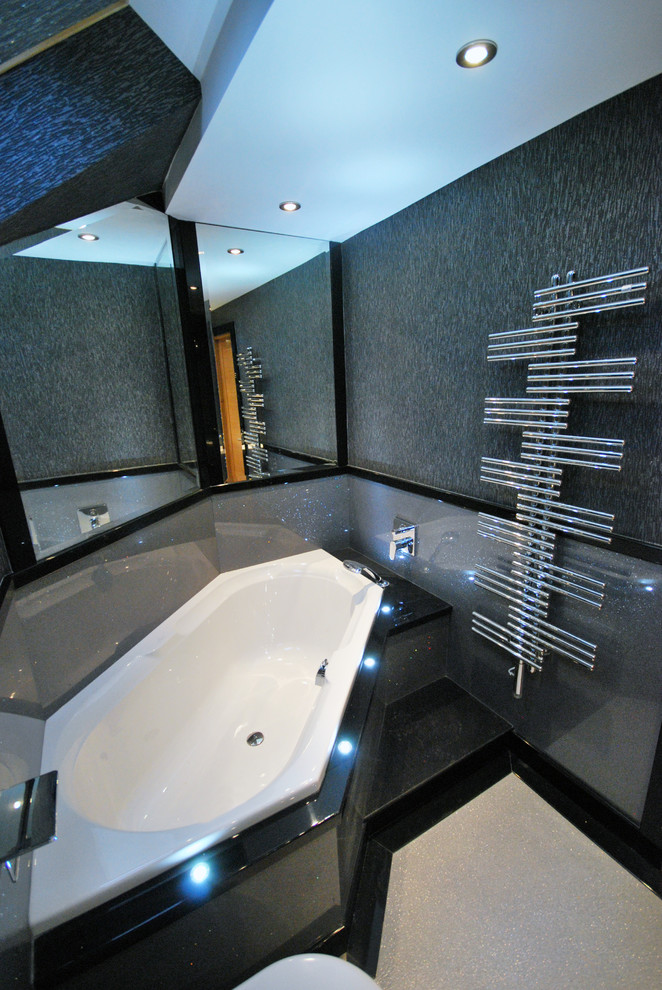 Design ideas for a medium sized modern bathroom in Other.