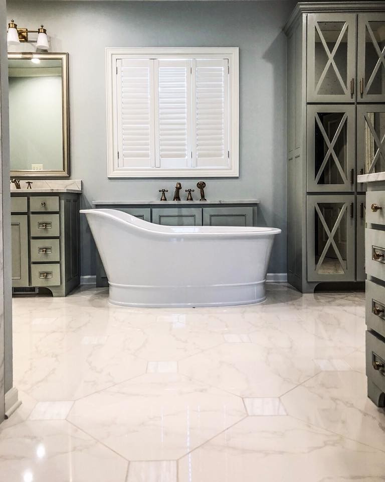 Yale Residence Modern Bathroom New Orleans by Metro Floors