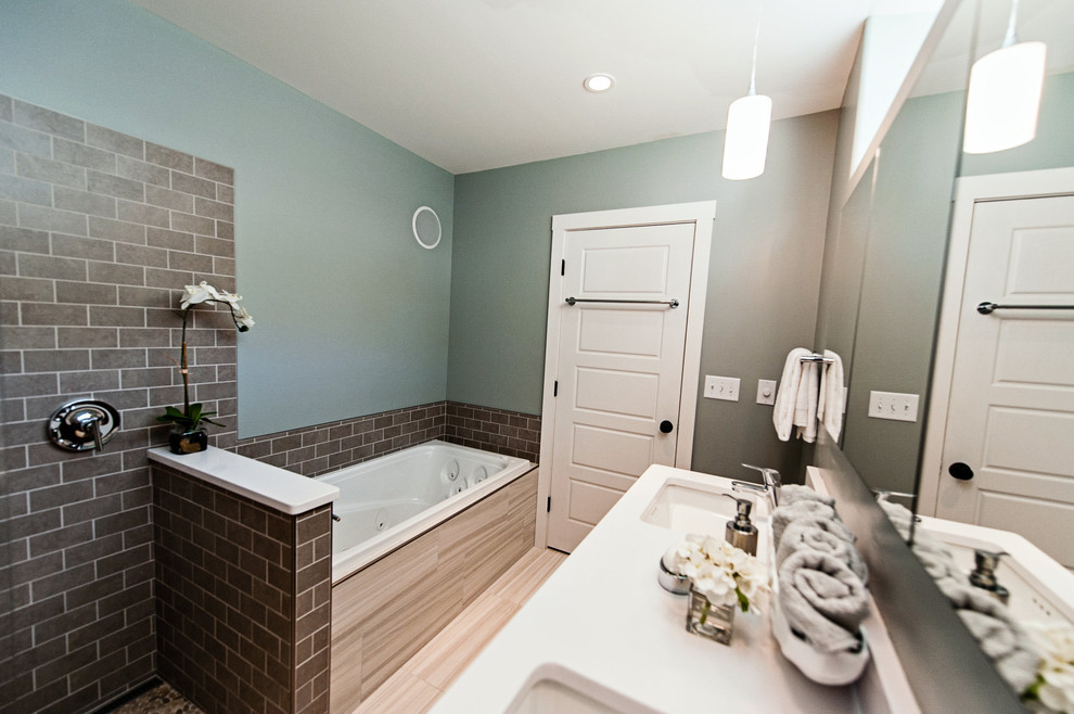 Yarmouth Master Bath Modern Bathroom Portland Maine by O'Shea