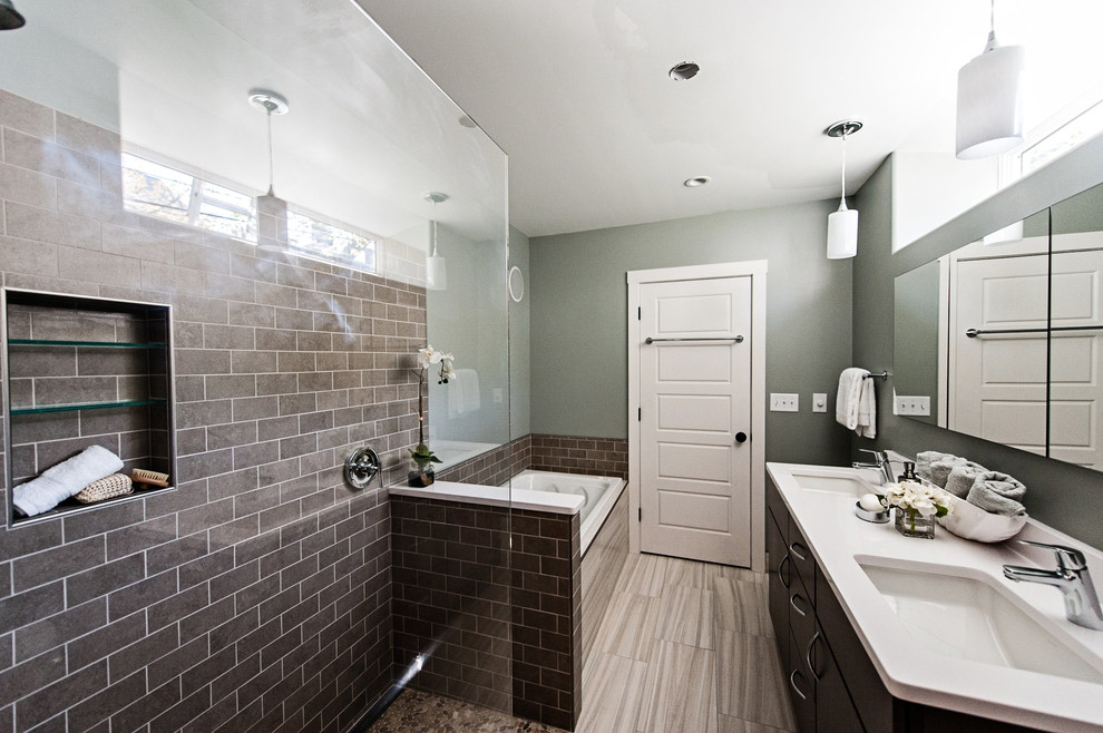 Yarmouth Master Bath Modern Bathroom Portland Maine by O'Shea