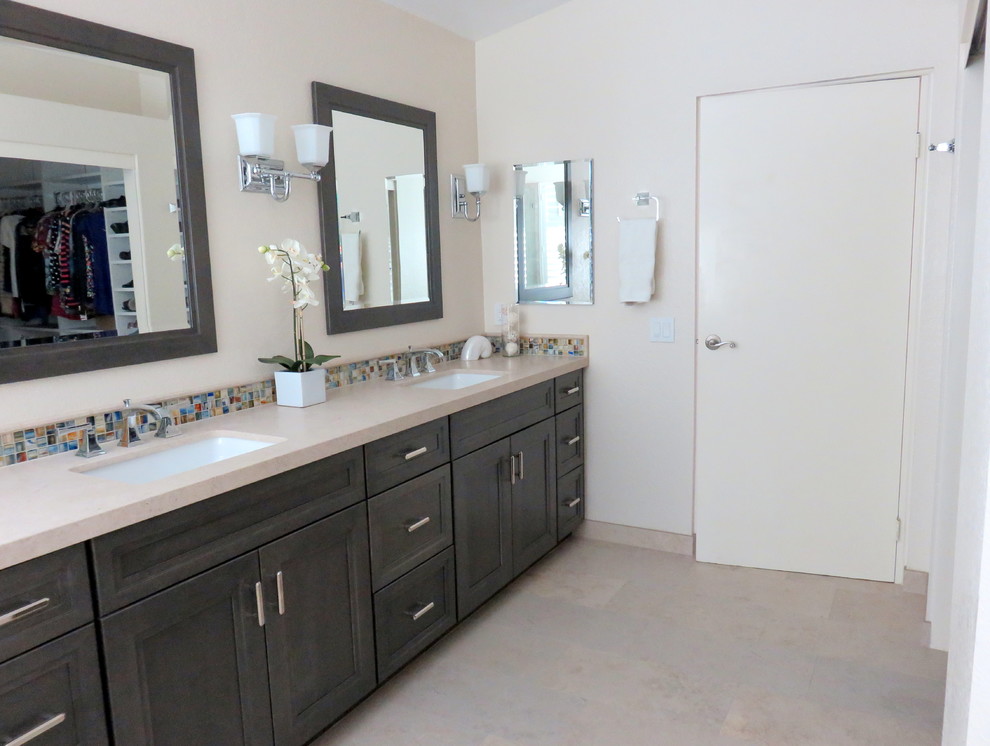 Yorba Linda Master Bath Transitional Bathroom Orange County by