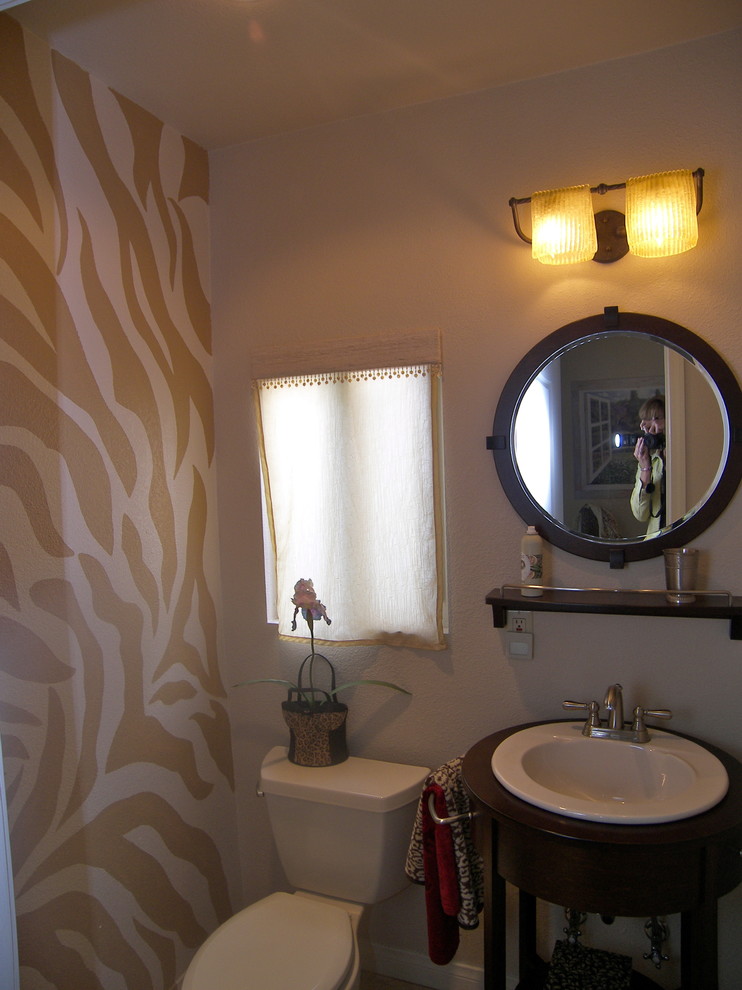 Immagine di una stanza da bagno bohémian