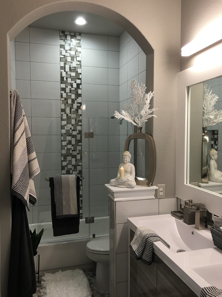 Zen Guest BathAfter Picture Contemporary Bathroom Austin by