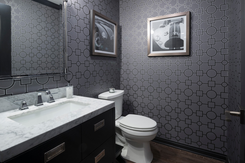 Zionsville, Indiana Basement Remodel Craftsman Bathroom