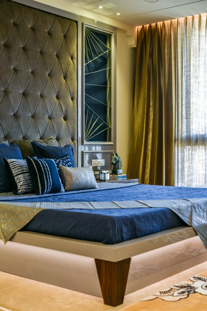 10 Bedroom Luxury Apartment in Mumbai Contemporary Bedroom Mumbai