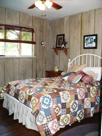 Mountain style bedroom photo in Dallas