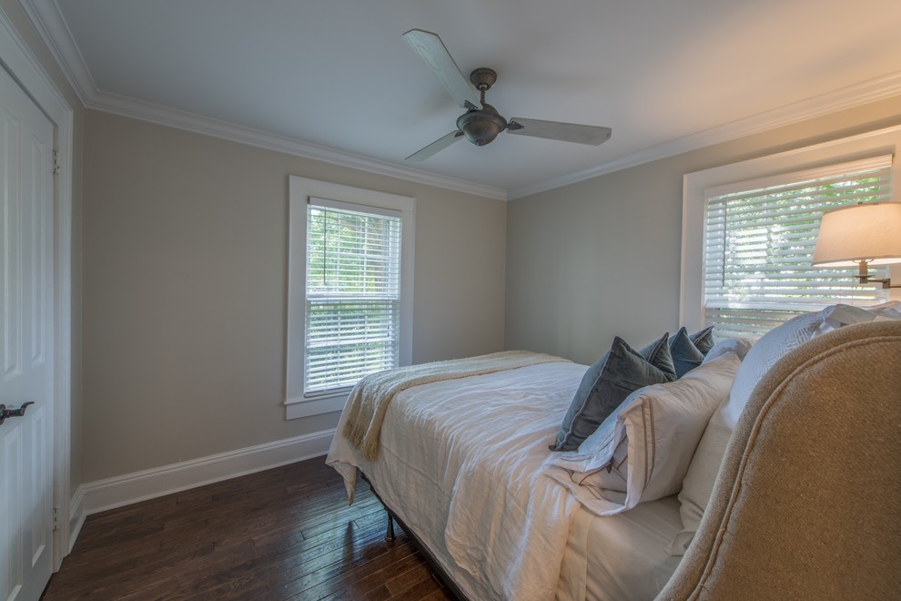 Example of a bedroom design in Charlotte