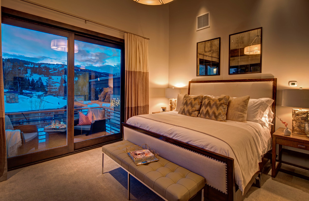 19 Deer Valley, Utah Residence Contemporary Bedroom Salt Lake