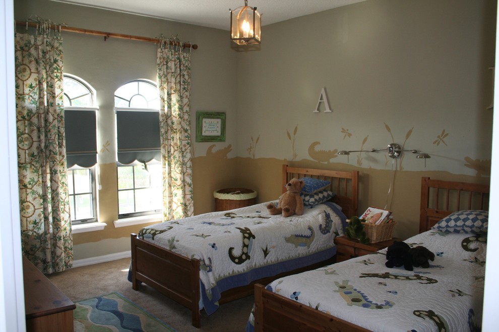 Transitional bedroom photo in Jacksonville